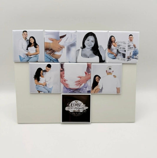 2" x 2" Square Magnets- Set of 6